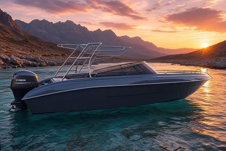 Лодка AMGsport купить. Спортивная лодка мощная.